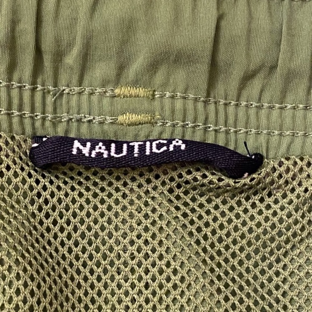 Nautica bathing suit Green & Navy Size 4X - Picture 5 of 6